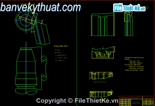 Bản vẽ,Bản vẽ autocad,Dao tiện,Dao tiện định hình